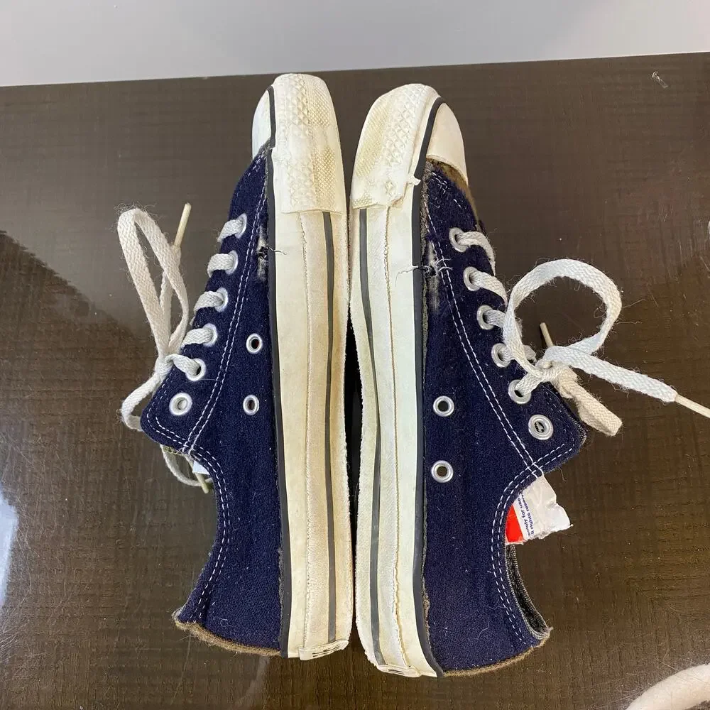Vintage Converse All Star Low Top Sneakers Men's 5 Women's 7